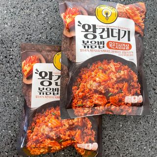 한성기업 무볼레 왕건더기 볶음밥 묵은지삼겹살 — 5점을 준 리뷰어가 2021년 10월 올린 사용 사진