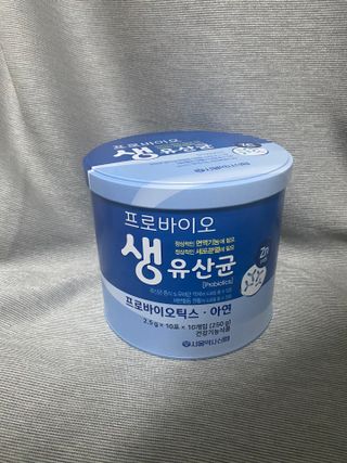 서울약사신협_프로바이오생유산균_2.5G x 100포 — 5점을 준 리뷰어가 2021년 4월 올린 사용 사진