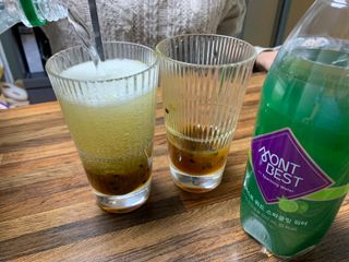 몽베스트 Montbest with Sparkling water Lime20병 — 5점을 준 리뷰어가 2021년 10월 올린 사용 사진