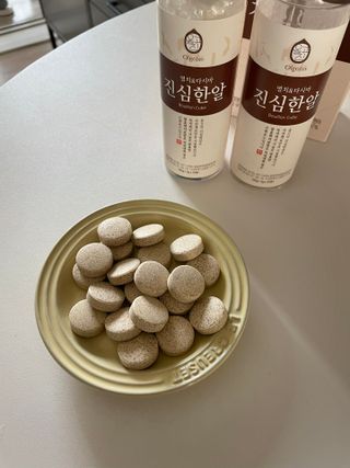 올바이오 천연 재료로 만든 고체 육수 진심한알 — 5점을 준 리뷰어가 2022년 11월 올린 사용 사진