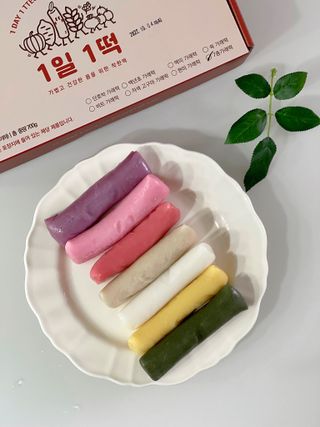 [푸디푸디] 1일1떡!  가래떡 낱개포장 아침식사 식사대용! 7종 세트 혼합 (1BOX=14개입) — 5점을 준 리뷰어가 2022년 4월 올린 사용 사진