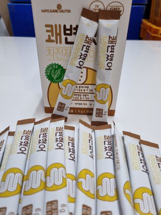 메이준뉴트리 쾌변했어 차전자피 식이섬유[30포/1박스] — 5점을 준 리뷰어가 2021년 6월 올린 사용 사진