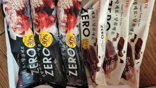 ZERO (초콜릿 칩 쿠키, 카카오 케이크, 후르츠 젤리, 아이스 콜라, 아이스 초코바) — 4점을 준 리뷰어가 2022년 6월 올린 사용 사진