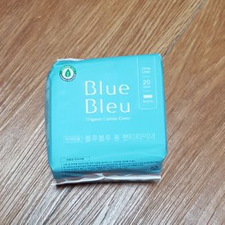 블루블루 유기농 순면 커버 생리대 — 5점을 준 리뷰어가 2021년 2월 올린 사용 사진