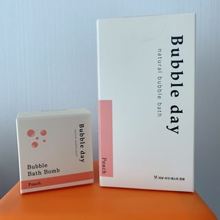버블데이 아로마/과일 거품 입욕제 — 4.5점을 준 리뷰어가 2021년 7월 올린 사용 사진
