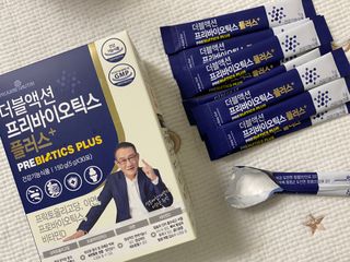 메이준뉴트리 더블액션 프리바이오틱스 플러스+ — 5점을 준 리뷰어가 2021년 5월 올린 사용 사진