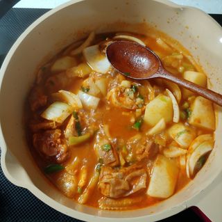(주)올계농업회사법인 올계 유기농 닭볶음탕 500g — 4.5점을 준 리뷰어가 2021년 9월 올린 사용 사진