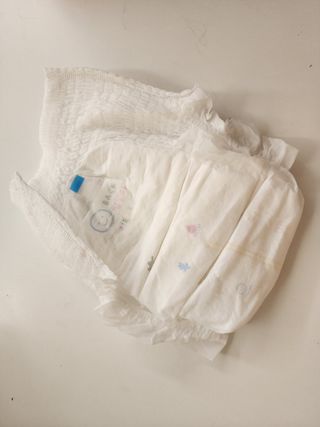 쿠잉 에어드라이  풀커버 팬티기저귀 (L/XL/XXL/XXXL) 1팩 — 5점을 준 리뷰어가 2022년 12월 올린 사용 사진