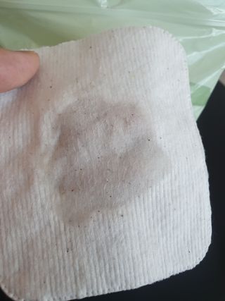 디어엘로디 유기농 무표백 건티슈 60매 — 5점을 준 리뷰어가 2022년 9월 올린 사용 사진