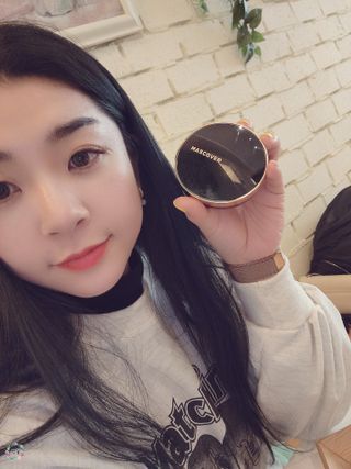 웰피아생활건강 웰피아마스커버_올인원커버쿠션(21호, 23호) — 4점을 준 리뷰어가 2023년 2월 올린 사용 사진