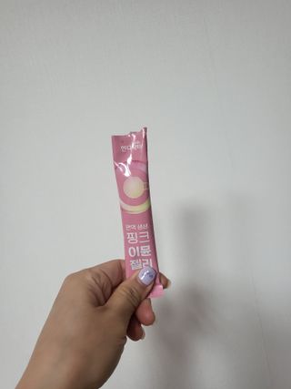 인디닥터 면역 생생 핑크 이뮨 젤리 + 타이탄 BCAA 프로틴 젤리스틱 — 5점을 준 리뷰어가 2022년 5월 올린 사용 사진