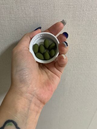 바이탈스푼 그린프로폴리스트리플케어 — 5점을 준 리뷰어가 2021년 6월 올린 사용 사진