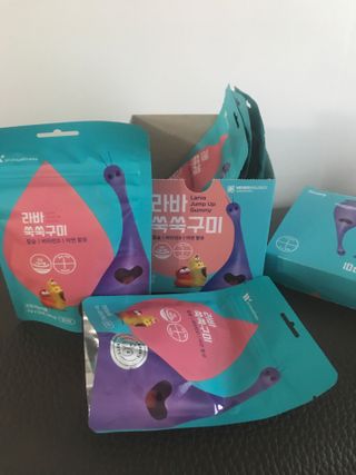 [푸름웰니스] 라바 쑥쑥구미 36g — 5점을 준 리뷰어가 2021년 12월 올린 사용 사진