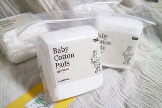 디어엘로디 프리미엄 유기농 베이비 솜티슈 40매 3 + 1 PACK — 4.5점을 준 리뷰어가 2021년 3월 올린 사용 사진