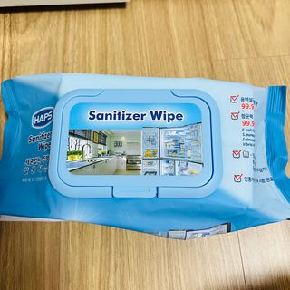 햅스 세균없는 주방 대형 2팩, HAPS sanitizer wipe — 5점을 준 리뷰어가 2021년 12월 올린 사용 사진