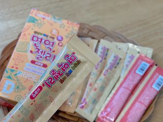 다나음 셀렌에 빠진 아연면역젤리 열대과일맛+사과맛 — 4.5점을 준 리뷰어가 2021년 3월 올린 사용 사진