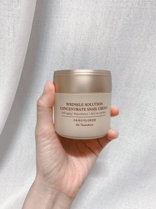 Dr.느루벗 느루벗 링클 솔루션 콘센트레이트 스네일 탄력 달팽이 크림 80g — 5점을 준 리뷰어가 2021년 5월 올린 사용 사진