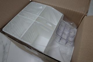 창신리빙 프랑코 멀티 메이크업 홀더 — 5점을 준 리뷰어가 2023년 2월 올린 사용 사진