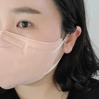 애니가드 셋업메베마스크 (대형 4컬러 + 중형 4컬러) — 5점을 준 리뷰어가 2022년 4월 올린 사용 사진