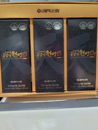 서울약사신협 약사신협_천명플러스스틱_10mlx30포 — 5점을 준 리뷰어가 2021년 4월 올린 사용 사진