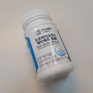 [Dr.PNT] 닥터피엔티 클레어랩스 프로바이오틱스 메타에프 [1개월분] — 4점을 준 리뷰어가 2022년 9월 올린 사용 사진
