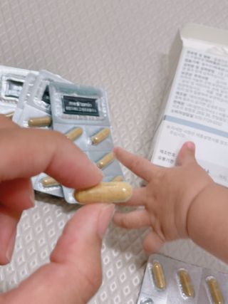 메디타민 원헌드레드 그린프로폴리스 — 5점을 준 리뷰어가 2021년 9월 올린 사용 사진