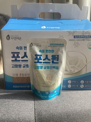 자연에온 마시는 프로틴 고함량 균형단백질 음료 포스틴 125ml 10개입 1BOX — 5점을 준 리뷰어가 2021년 3월 올린 사용 사진