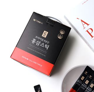 [푸름웰니스] 프리미엄 6년근 홍삼스틱 3mg x 100포 — 4.5점을 준 리뷰어가 2022년 2월 올린 사용 사진