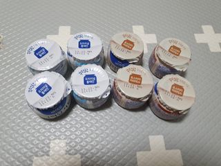 매일바이오 그릭요거트 오리지널 플레인 4개, 로스터리 커피믹스 4개 — 5점을 준 리뷰어가 2021년 12월 올린 사용 사진