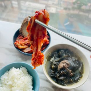 셰프애찬 알배기 겉절이 김치 1kg — 5점을 준 리뷰어가 2022년 11월 올린 사용 사진