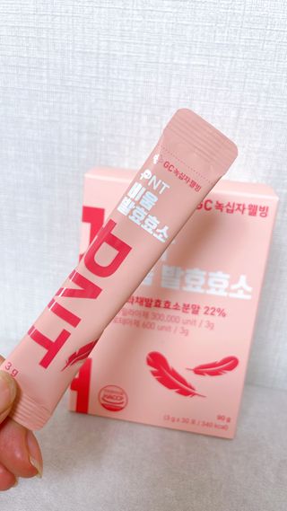 피엔티 [PNT 비움 발효효소] 가벼운 하루를 위한 하루 1포 효소 습관 — 5점을 준 리뷰어가 2023년 3월 올린 사용 사진