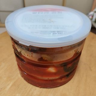 셰프애찬 알타리김치 총각김치 1kg — 4점을 준 리뷰어가 2022년 10월 올린 사용 사진