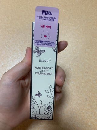 브에노 마더워트 시크릿 퍼퓸 미스트 — 4점을 준 리뷰어가 2021년 6월 올린 사용 사진