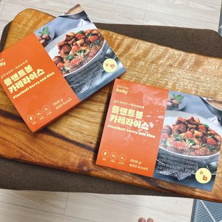 브라잇벨리 식물성 미트볼과 일본식카레의 만남, 플랜트볼 카레라이스 — 5점을 준 리뷰어가 2022년 8월 올린 사용 사진