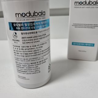 모두발라 탈모집중케어 헤어토닉 — 4.5점을 준 리뷰어가 2021년 12월 올린 사용 사진
