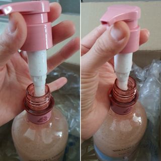벨먼 내추럴스파 수분광채 스크럽 바디워시 600ml 5종 — 4.5점을 준 리뷰어가 2022년 5월 올린 사용 사진