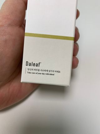 달리프 클로렐라 베러 루트 헤어토닉 100ml — 4.5점을 준 리뷰어가 2021년 4월 올린 사용 사진