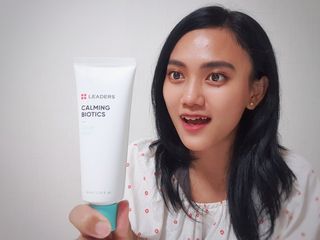 리더스코스메틱 리더스 카밍 바이오틱스 크림 마스크 — 5점을 준 리뷰어가 2021년 6월 올린 사용 사진