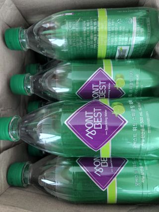 몽베스트 Montbest with Sparkling water Lime20병 — 5점을 준 리뷰어가 2022년 6월 올린 사용 사진