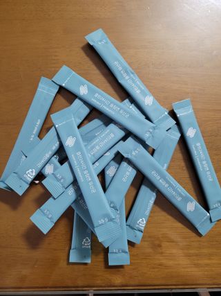 클린24시간 슬림앤유산균 1박스 (3.5g X 15포) — 4점을 준 리뷰어가 2023년 4월 올린 사용 사진
