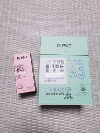 닥터피엔티 [Dr.PNT] 건강한 다이어트, 기능성 원료로 시작! 슬림핏 다이어트+트리플뮨 플러스[1개월분] — 5점을 준 리뷰어가 2022년 9월 올린 사용 사진
