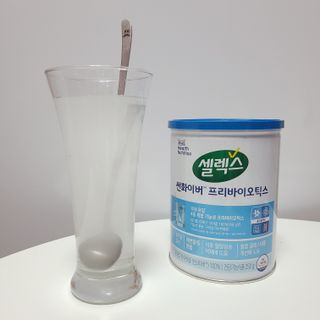 셀렉스 썬화이버 프리바이오틱스 — 5점을 준 리뷰어가 2021년 12월 올린 사용 사진