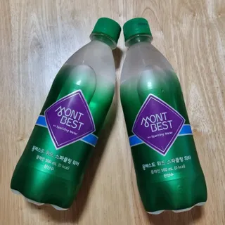 몽베스트 Montbest with Sparkling water Plain 20병 — 5점을 준 리뷰어가 2022년 8월 올린 사용 사진