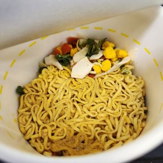 NISSIN 닛신 컵누들  4종 - 씨푸드오리지날, 씨푸드 스파이시, 씨푸드 커리, 씨푸드 XO소스 — 5점을 준 리뷰어가 2022년 11월 올린 사용 사진