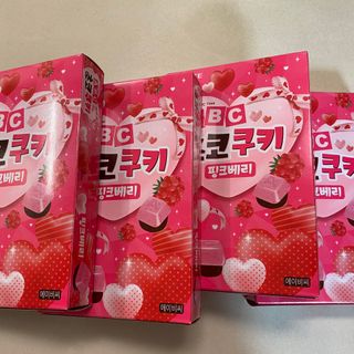 롯데제과 ABC초코쿠키 핑크베리 — 5점을 준 리뷰어가 2021년 2월 올린 사용 사진