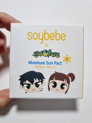 소이베베X신비아파트 모이스쳐 선팩트 SPF50+ PA+++ — 5점을 준 리뷰어가 2023년 4월 올린 사용 사진