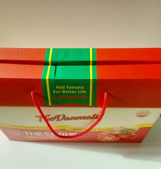 제이제이바이오 더단마토 프리미엄주스 100ml 30팩입 - 무설탕 스테비아 토마토즙 — 4점을 준 리뷰어가 2021년 12월 올린 사용 사진