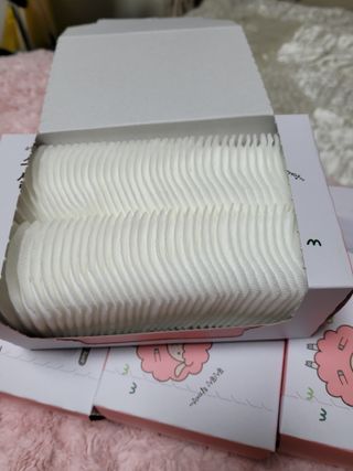 소미썸 실키 화장솜 — 5점을 준 리뷰어가 2022년 3월 올린 사용 사진