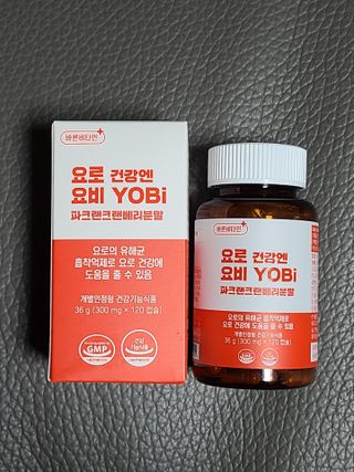 바른비타민 요비 1박스 120캡슐 요로건강 요헬씨 원료 복합 건강식품 — 5점을 준 리뷰어가 2021년 6월 올린 사용 사진