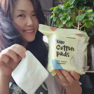 디어엘로디 오가닉 무표백 건티슈 — 5점을 준 리뷰어가 2022년 8월 올린 사용 사진